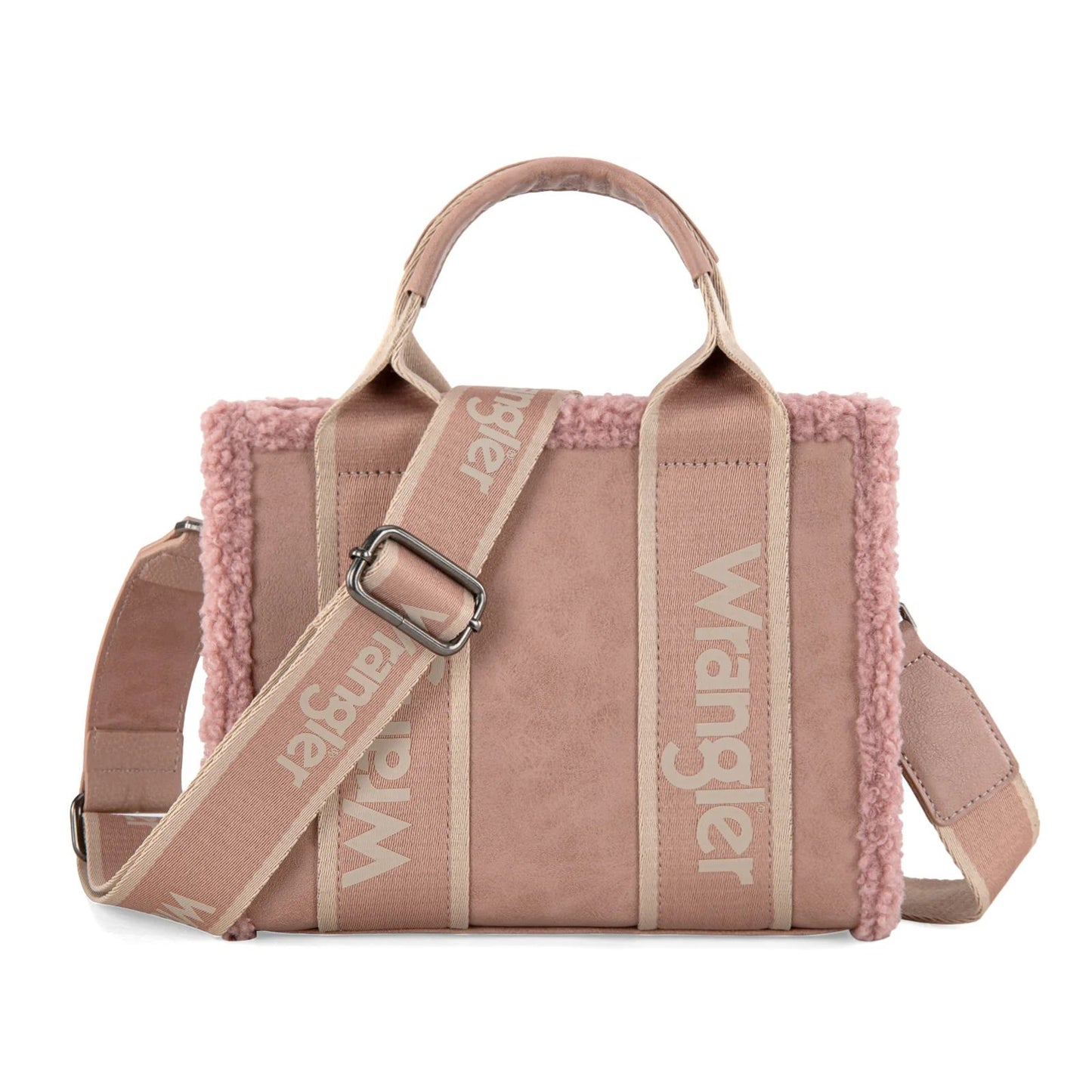 Wrangler Sherpa Mini Canvas Crossbody