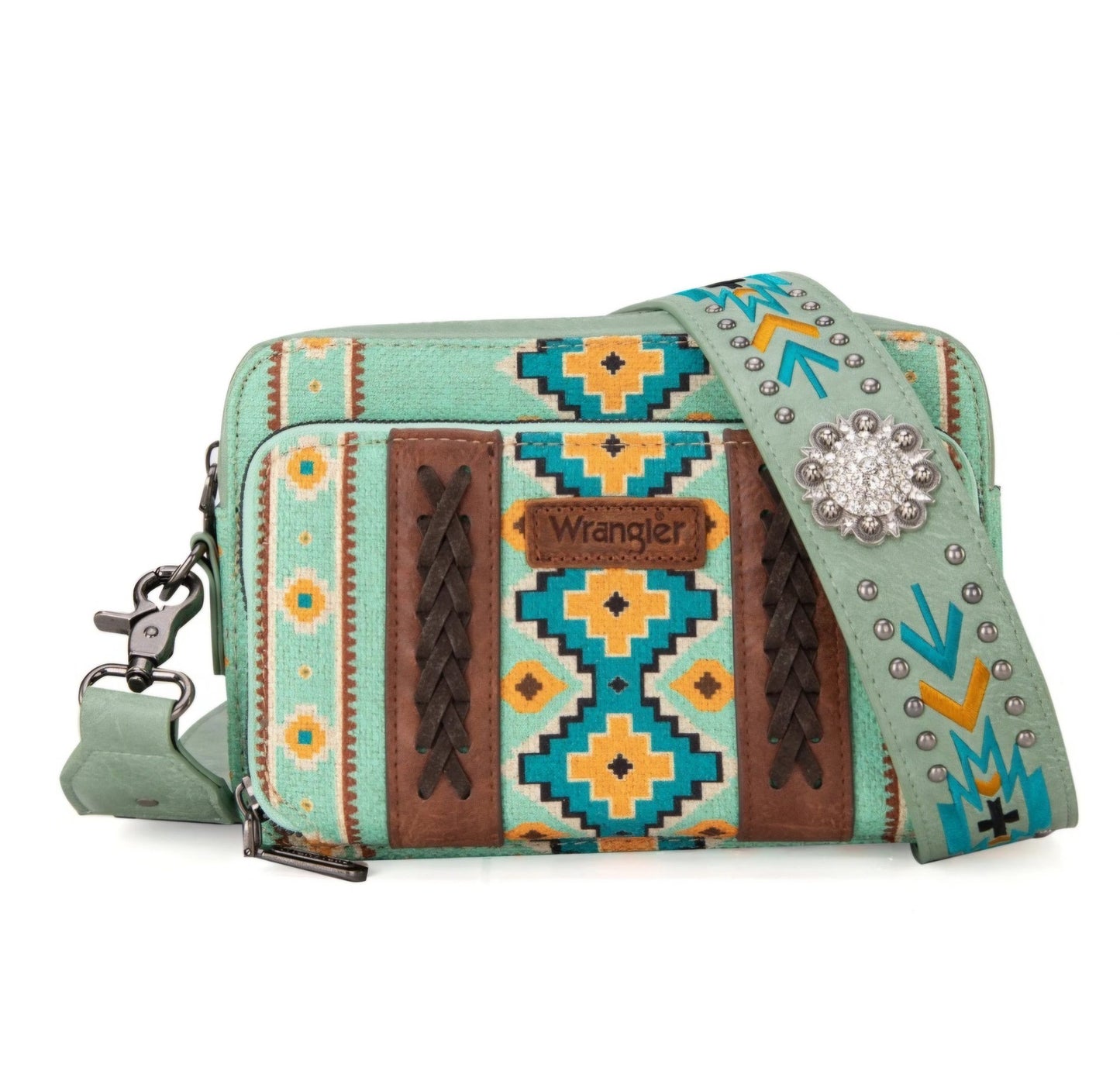 WRANGLER CROSSBODY AZTEC - LADIES PURSES