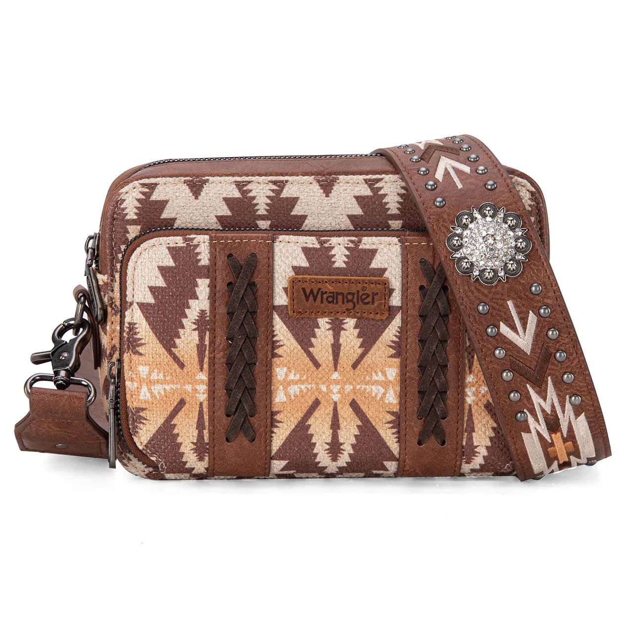 WRANGLER CROSSBODY AZTEC - LADIES PURSES