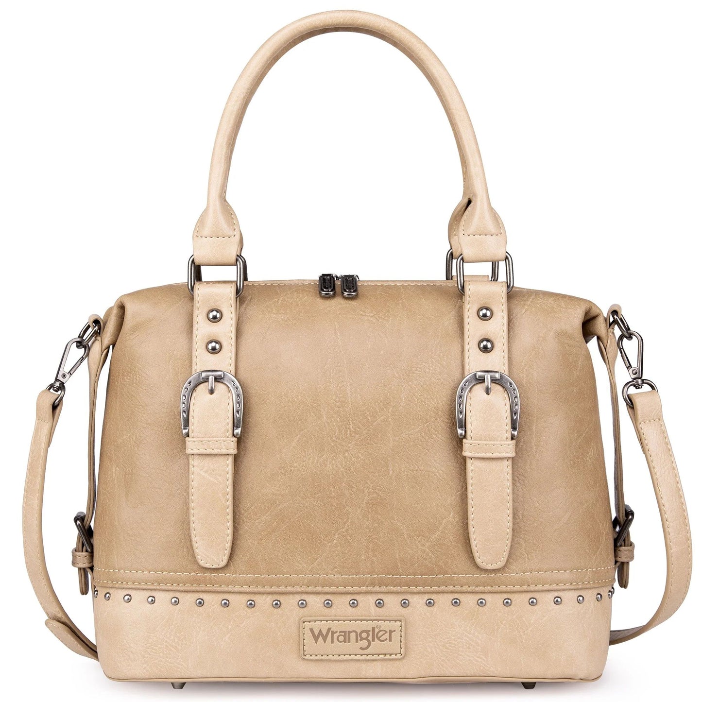 Wrangler Buckle Classic Barrel Satchels