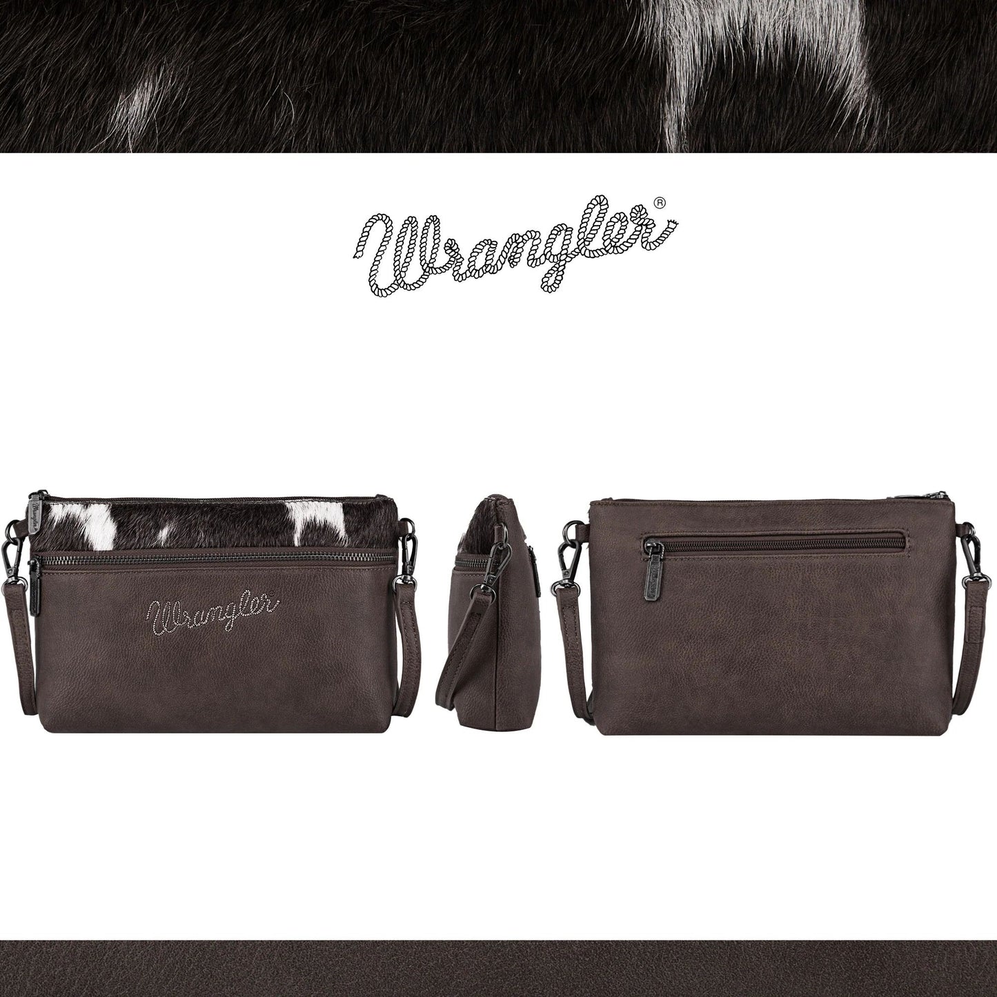 Wrangler Hair-On Collection Crossbody