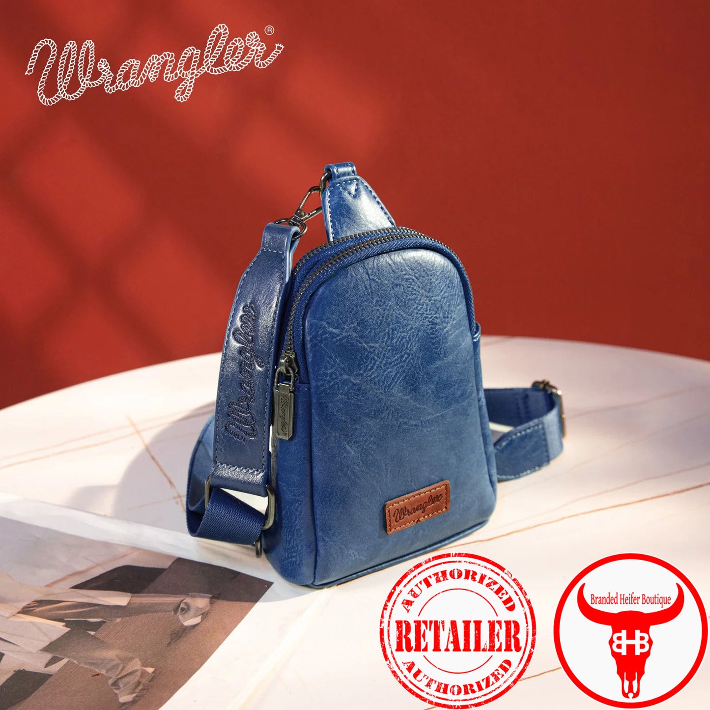 Wrangler Sling Bag - Navy