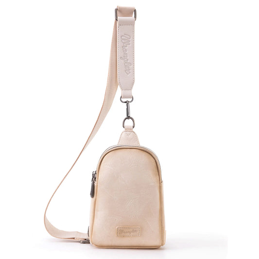 Wrangler Sling Bag - TAN (Distressed)