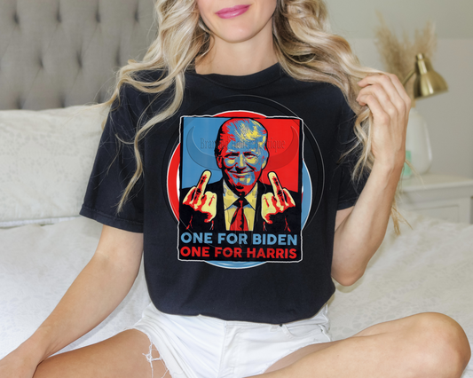 One for Biden, One for Harris T-Shirt