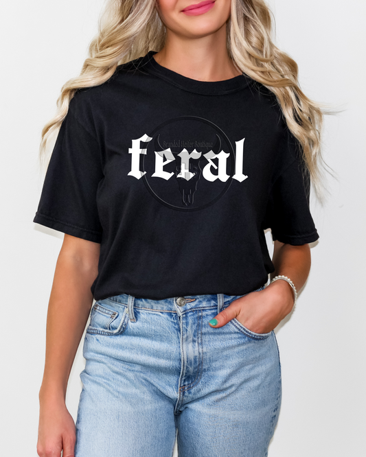 Shirt Name: Feral Comfort Colors T-Shirt