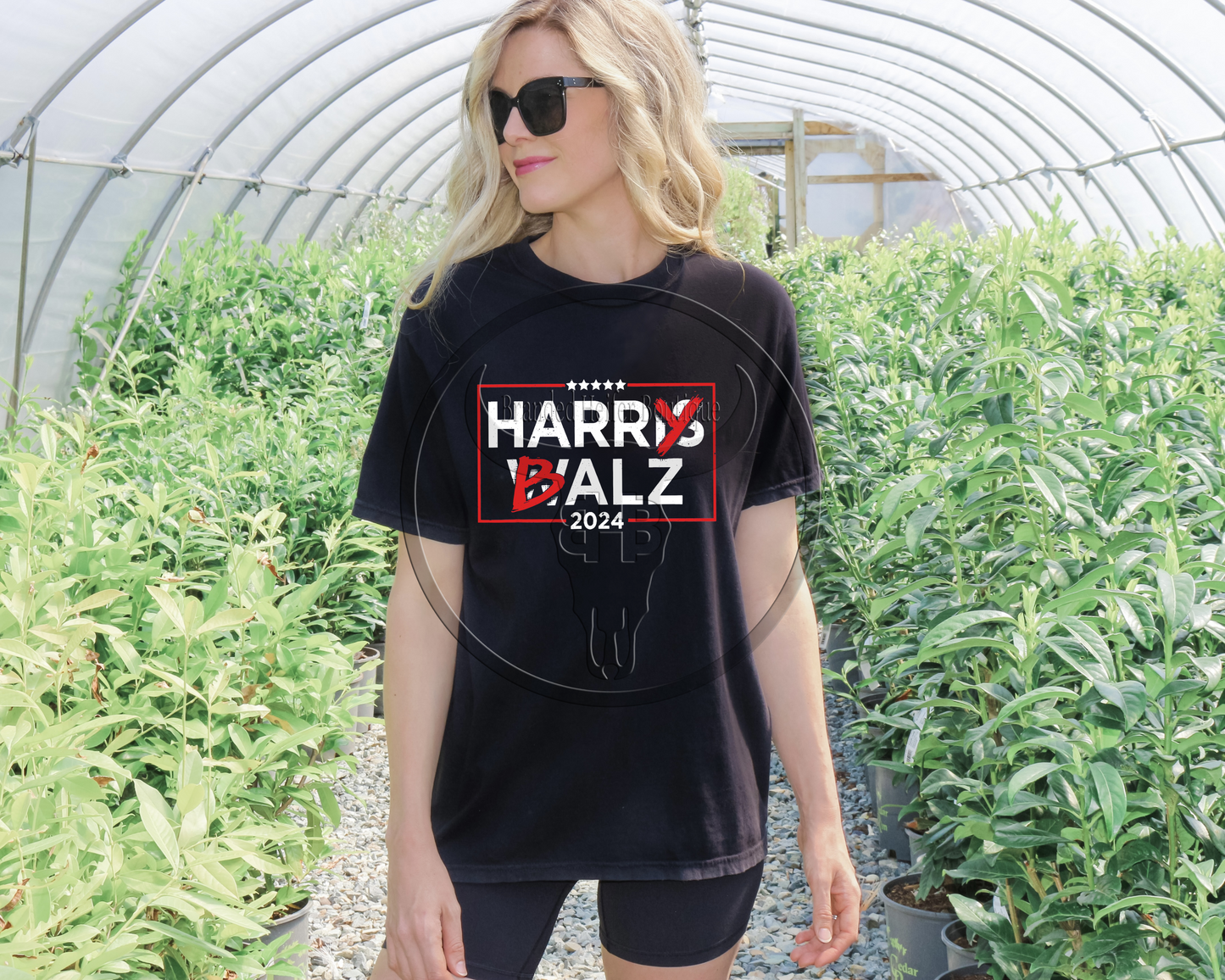 Harris Walz Hilarious No One Likes Harry Balz - Cotton / Poly T-Shirt