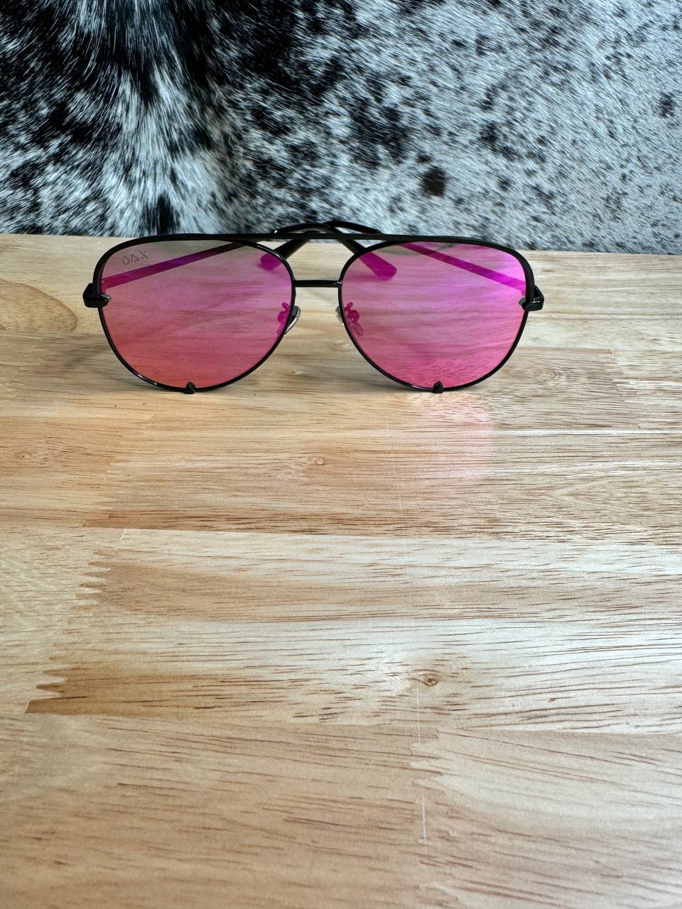 DAX Classic Aviators Hot Pink - Sunglasses