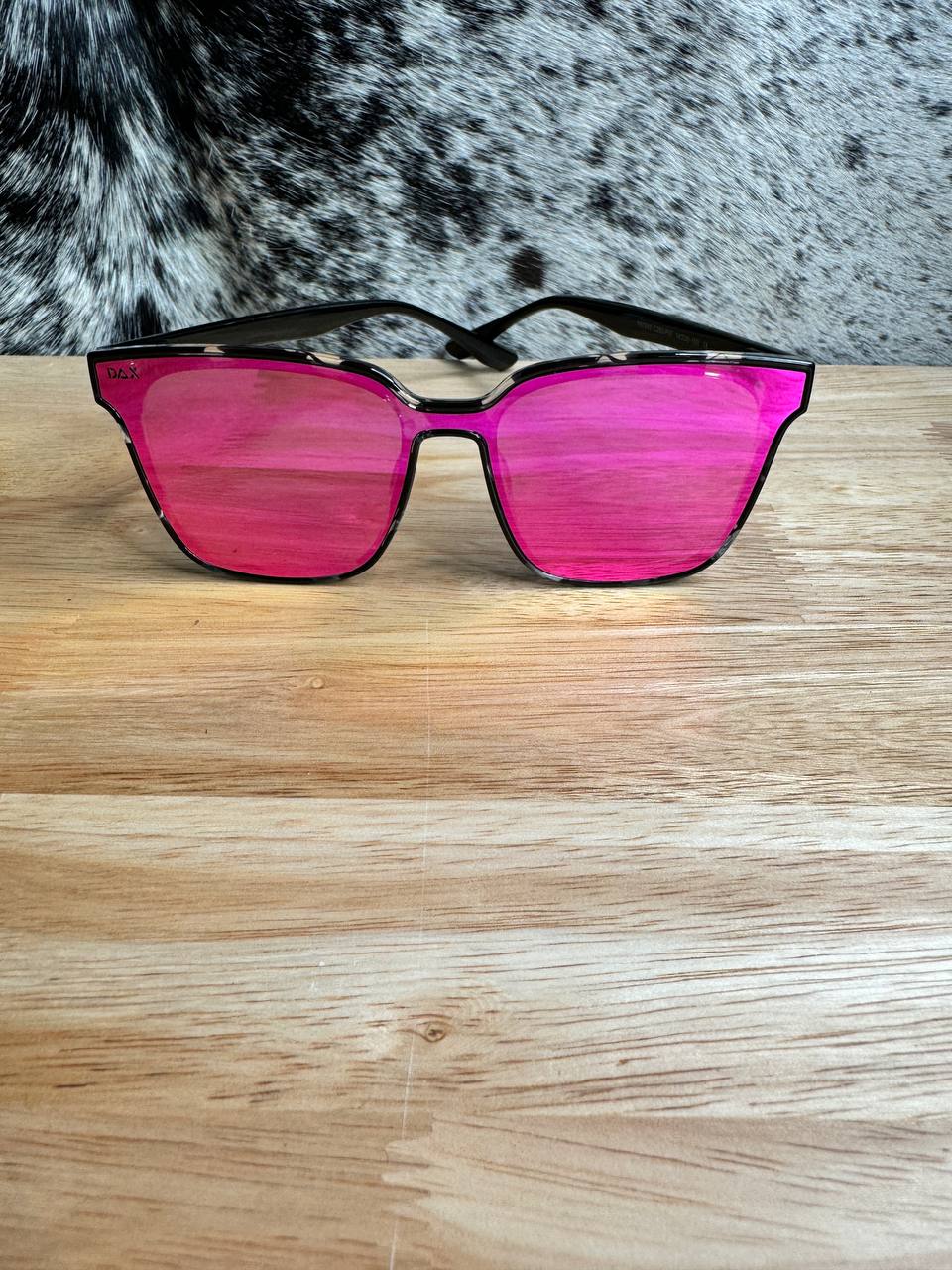 DAX NYX Hot Pink Cheetah - Sunglasses