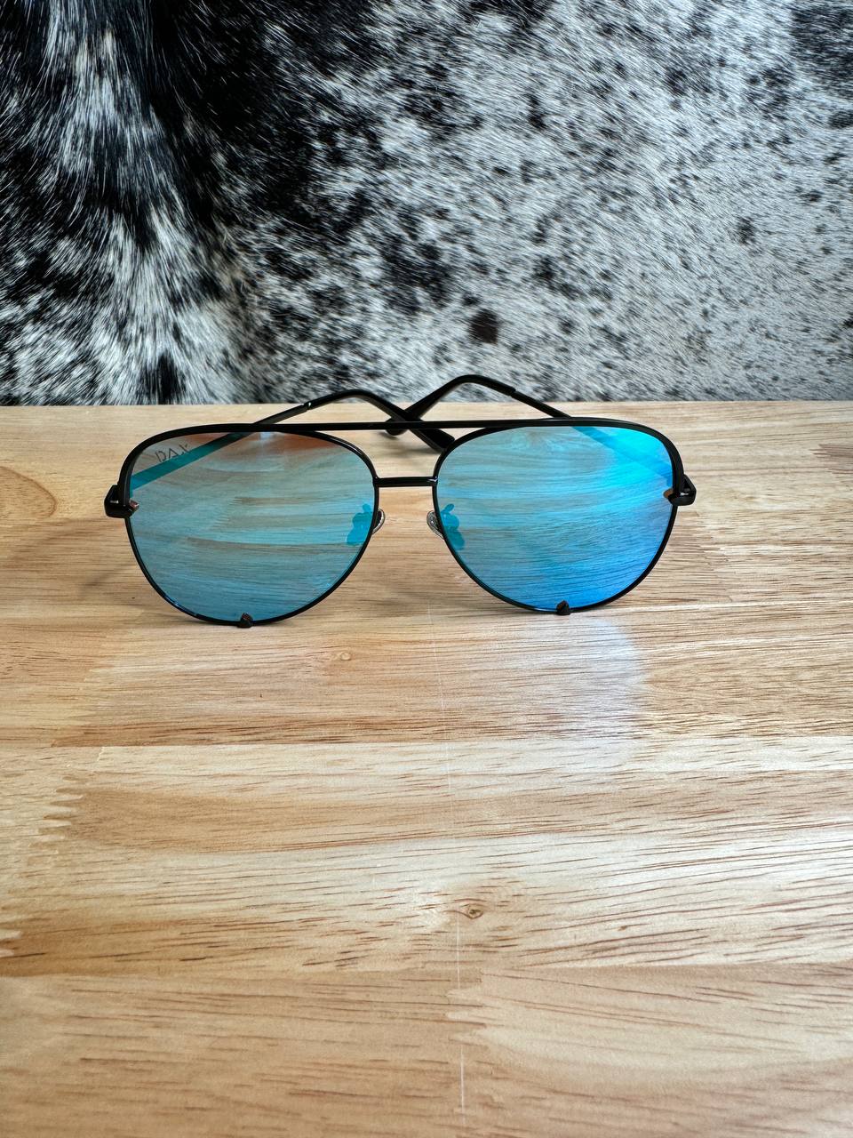 DAX Classic Aviator Blue  - Sunglasses