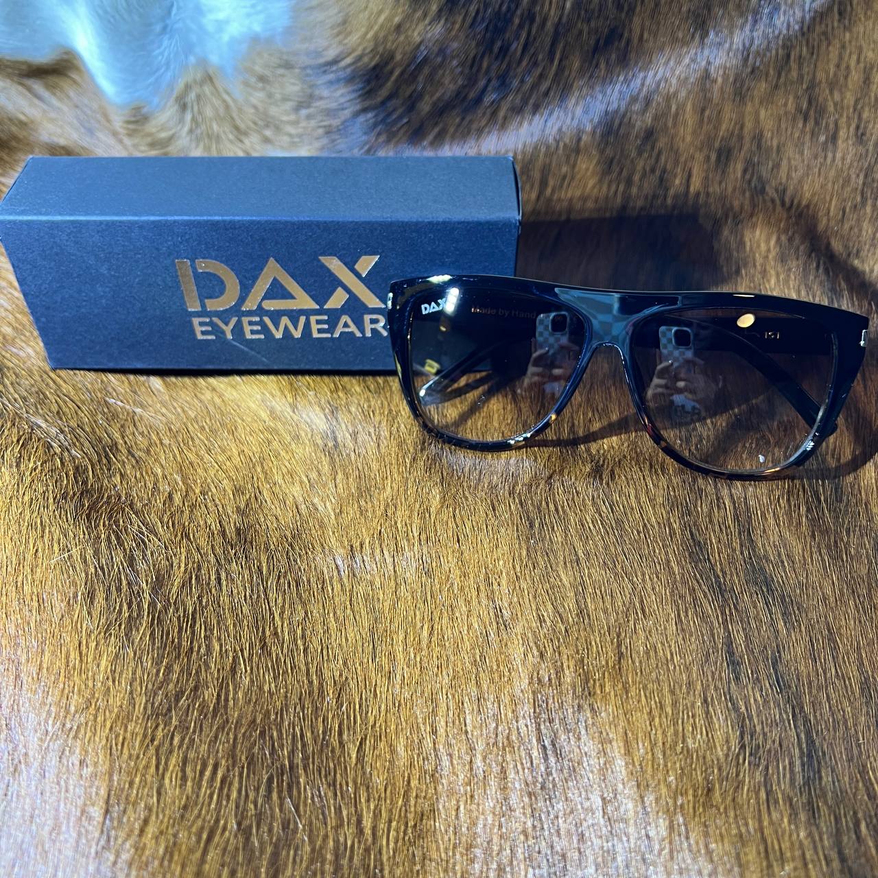 DAX Ember Brown Gradient Cheetah - Sunglasses