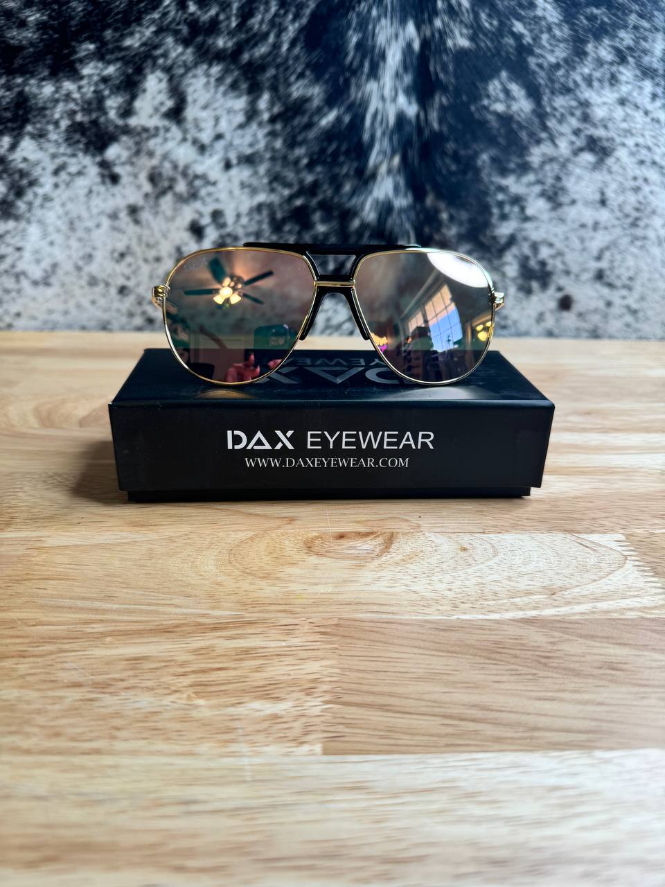 DAX Brooks Polarized Aviator Sunglasses