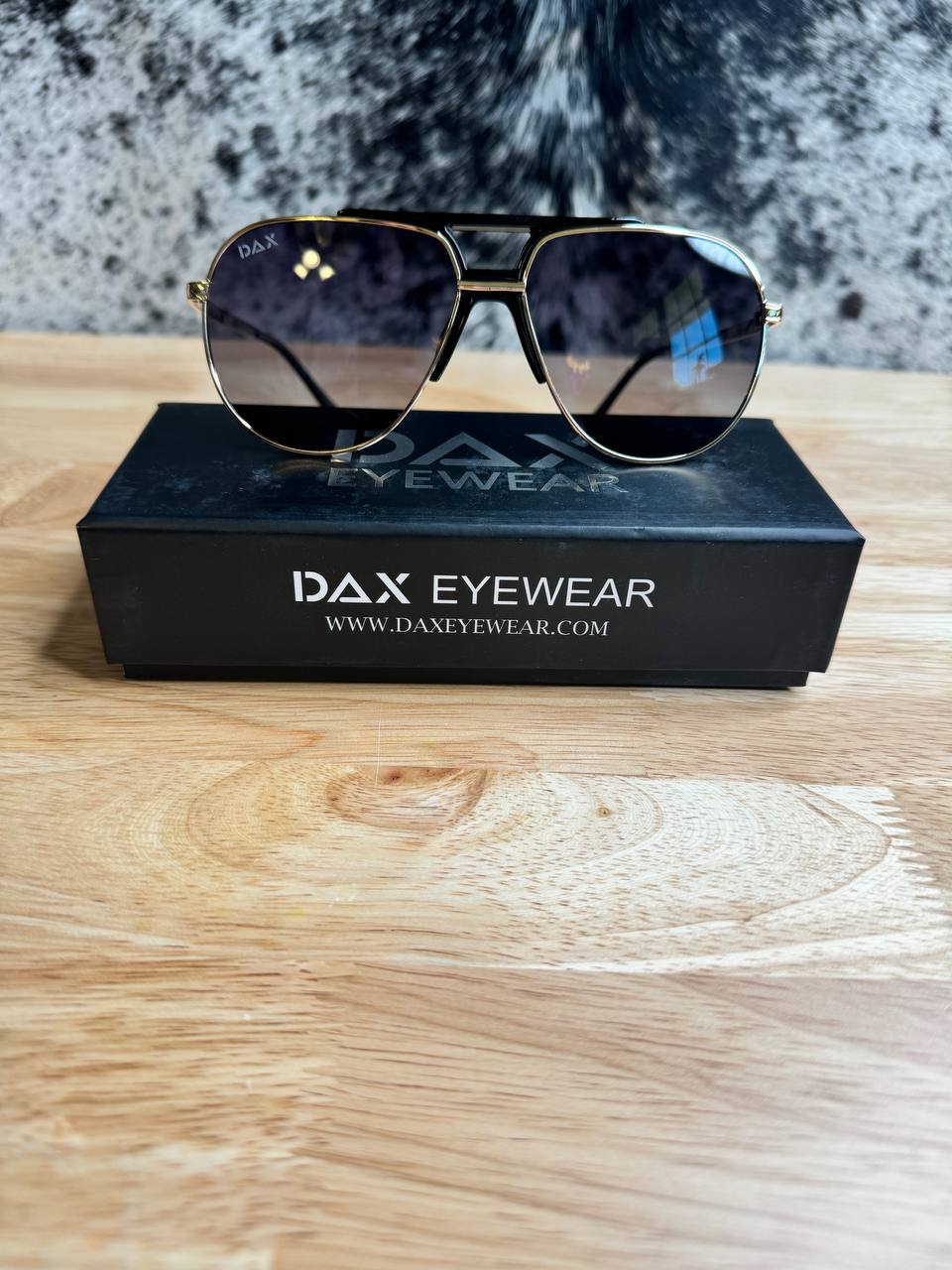 DAX Brooks Polarized Aviator Sunglasses