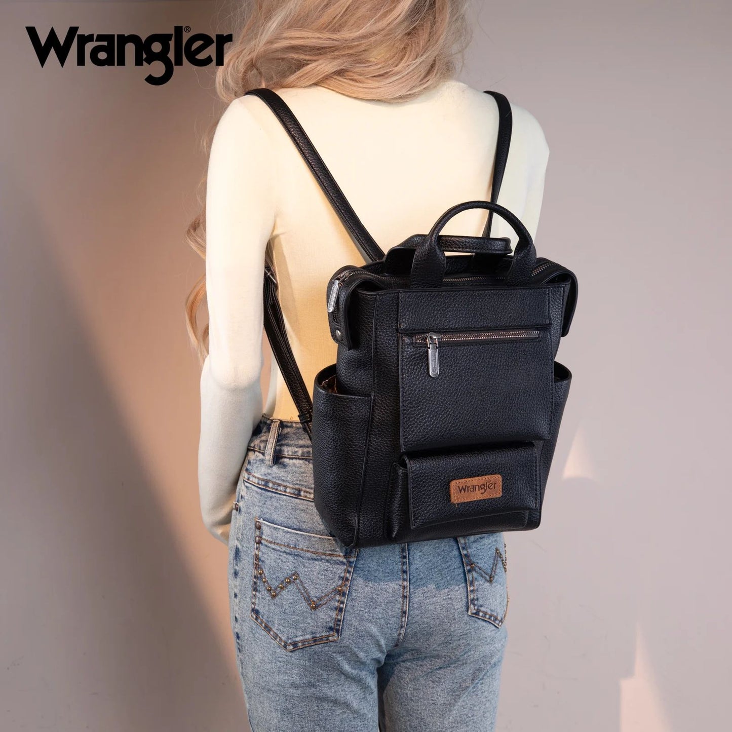 Wrangler Tote/Shoulder Bag Convertible Backpack